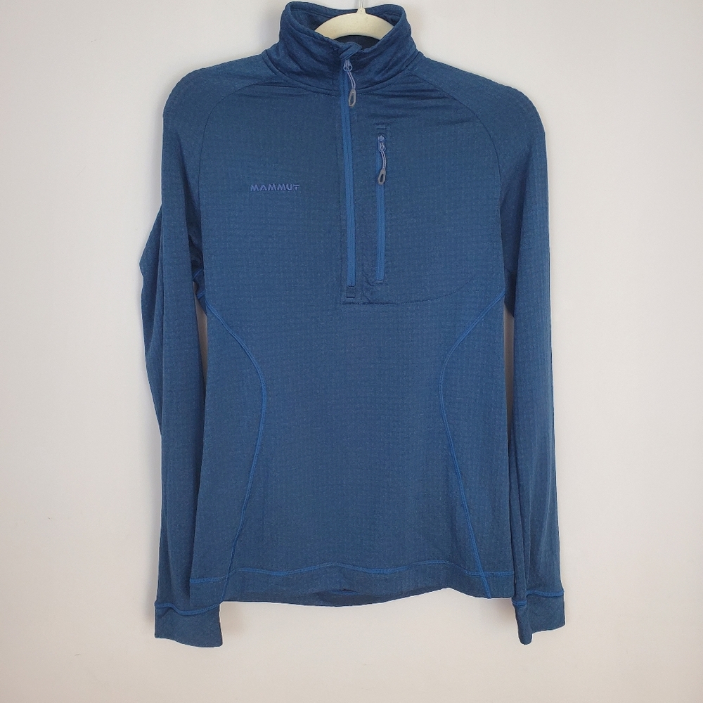 Mammut Men's Elwha Half-Zip Fleece Jacket Size Small
